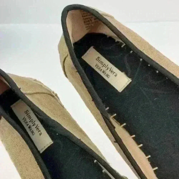Simply vera flats sz 8.5 Madey ballet Espadrilles - Picture 8 of 9